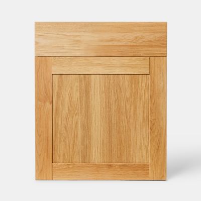 Façade de cuisine 1 porte et 1 tiroir Verbena chêne massif l. 60 cm x H. 72 cm GoodHome - Goodhome