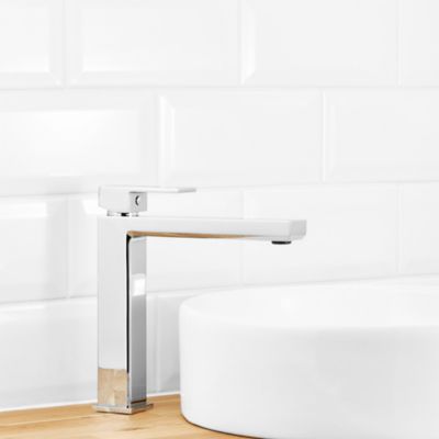 Mitigeur haut pour vasque carré GoodHome Solaro