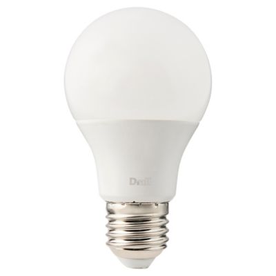 Ampoule LED Diall GLS E27 10,5W=75W blanc chaud