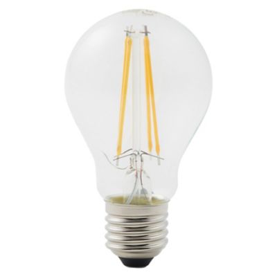 3 ampoules sphériques à filament LED Diall E27 6,5W blanc neutre