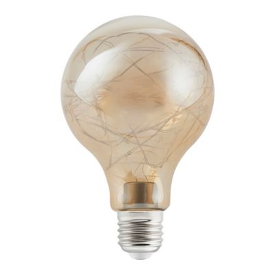 Ampoule LED Diall GLS E27 0,8W blanc chaud Castorama