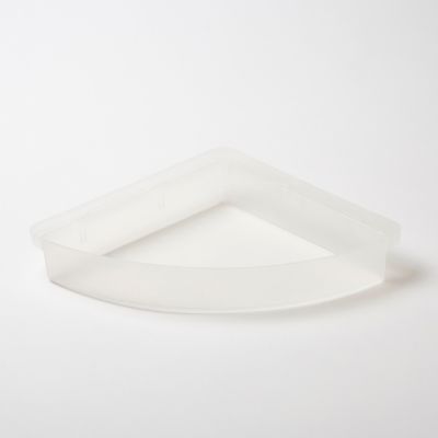 Panier d'angle blanc, GoodHome Koros