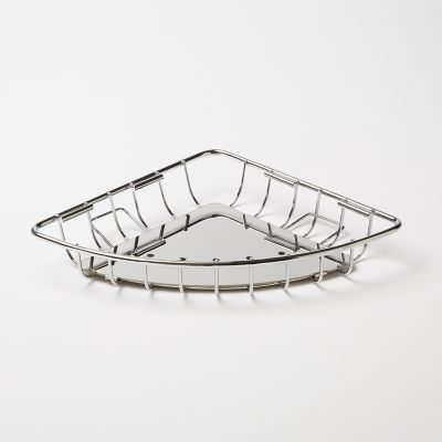 Panier filaire d'angle Koros chromé GoodHome