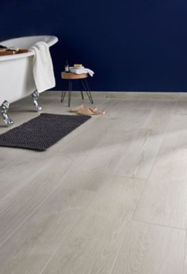 Carrelage sol blanc 20 x 80 cm Pine Wood