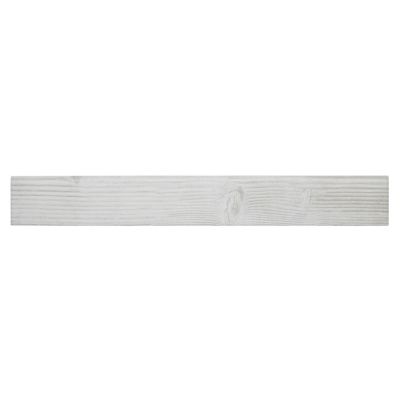 Plinthe blanche 8 x 60 cm Pine Wood (vendue à la pièce)