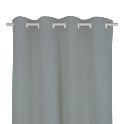 Rideau GoodHome Hiva gris l.140 x H.260 cm