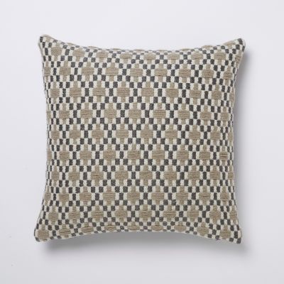 Coussin Chennai marron clair 45 x 45 cm