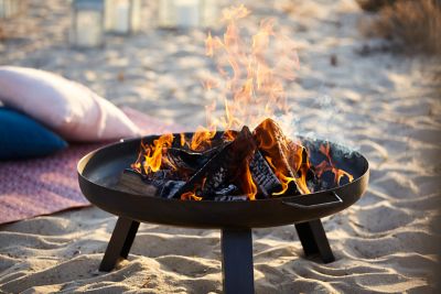 Brasero Blooma Manitan Noir Castorama