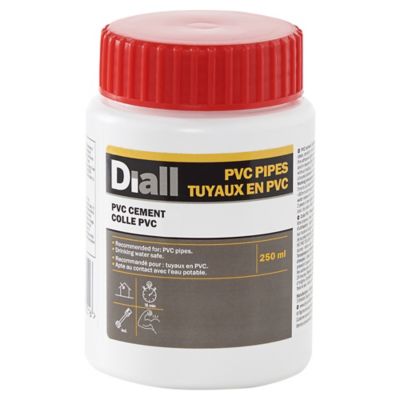 Colle pour PVC et tuyau en PVC Diall 250ml