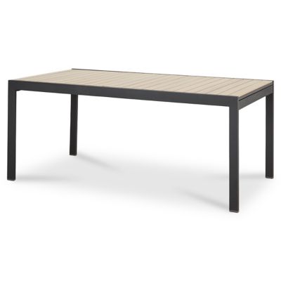 Table de jardin en aluminium Morlaix 180/270 x 100 cm  Castorama