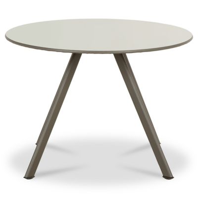 Table basse de jardin métal ronde Blooma Derry anthracite ?60 cm