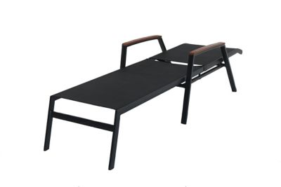 Bain de soleil métal et toile Toscana