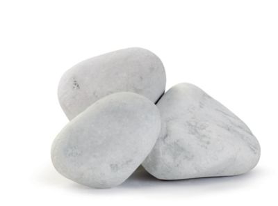 Galet marbre blanc 100-200 Blooma 15kg