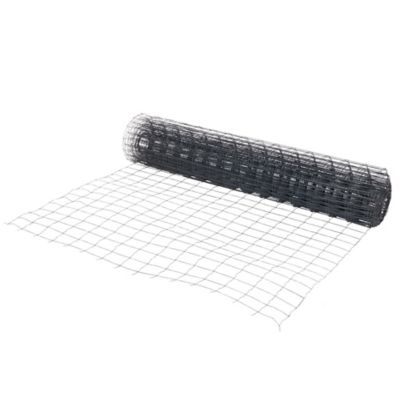Grillage soudé Blooma maille 75 x 100 mm gris 25 x h.1,5 m
