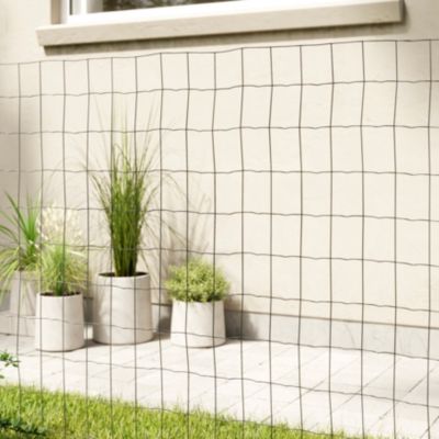 Grillage soudé avec un maillage étroit blooma Gris anthracite L.250 x H.180 cm