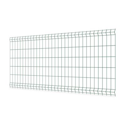Panneau de clôture grillagée maille 200 x 75 mm vert 250 x h.103 cm