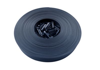 Lamelles occultation pour panneau grillagé grises, rouleau de 60 m