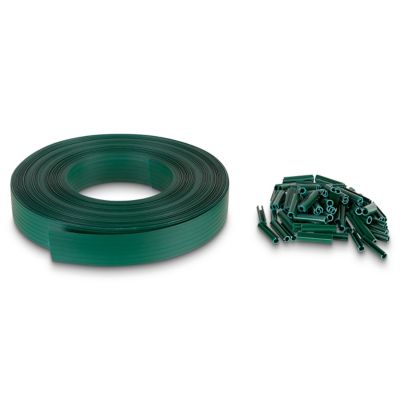 100 clips de fixation lamelles occultation vert Blooma