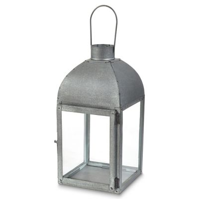 Lanterne BLOOMA en verre et acier l.150 x P.160 x H.320 mm