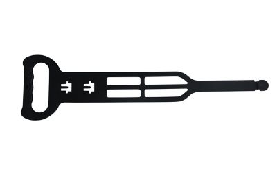 Support pour rallonge électrique Diall noir