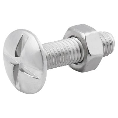 10 boulons poêlier inox A2 5 x 20 mm