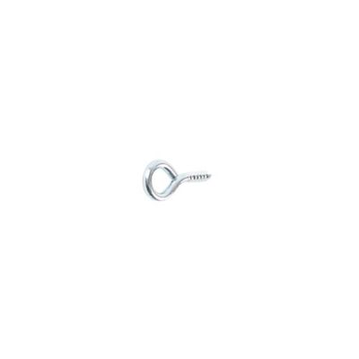Diall - Piton à vis en acier zingué 25x10 mm - 500 pièces