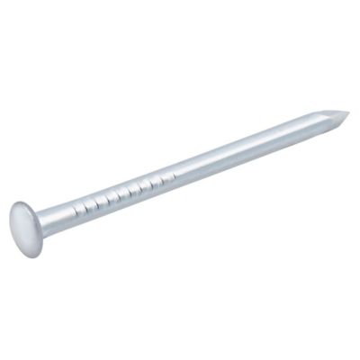 Diall - Clous à tête bombée en acier zingués 1,5x25 - 125g