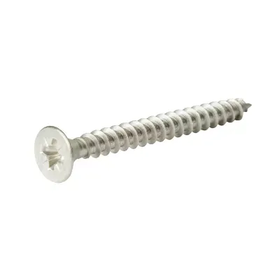 Diall - Vis à bois en acier inoxydable A2 pozidriv 6x80 mm - 200 pièces