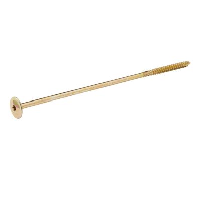 Vis pour charpente en bois zinguée jaune 8x260 mm - 1 pièce