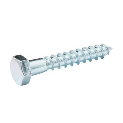 Tirefonds DIN 571 zingués 8x50 mm - 10 pièces