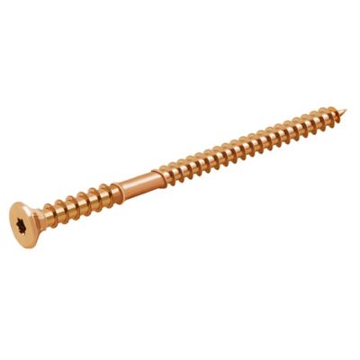 Vis de mise à niveau zinguée jaune 6x100 mm - 20 pièces