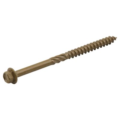 Diall - Vis pour charpente en bois, revêtement organique, 6,7x100 mm - 50 pièces