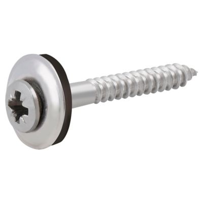 Diall - Vis de bardage en acier inoxydable A2, 4,5x35 mm - 50 pièces