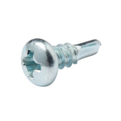 Diall - Vis zinguée autoperceuses à tête Philips 3,5x9,5 mm, 25 pièces