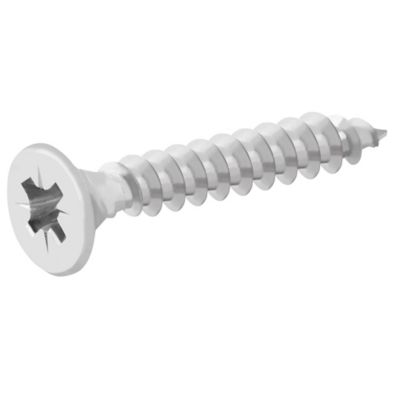 Diall - Vis à bois en acier inoxydable A4 pozidriv 3x20 mm - 20 pièces