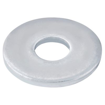 Rondelles plates larges en acier au carbone ø 4mm - 10 pièces