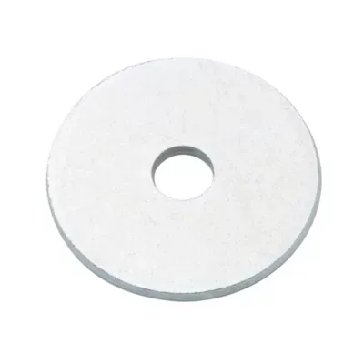 Rondelles plates larges de réparation en acier au carbone ø 8mm - 10 pièces