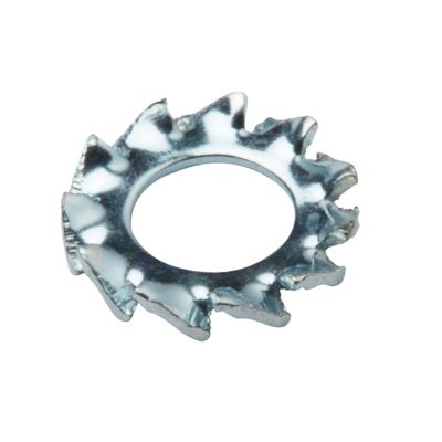 Rondelles dentelée en acier au carbone ø 4mm - 10 pièces