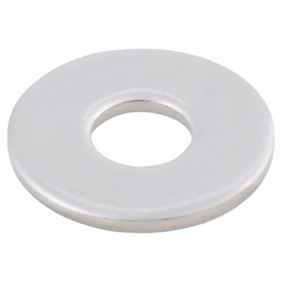 Diall - Grandes rondelles plates en acier inoxydable A4 ø 5mm - 10 pièces