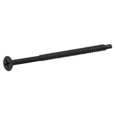 Diall - Vis autoperceuses pour plaque de plâtre, noir mat, 4,2x70 mm - 200 pièces