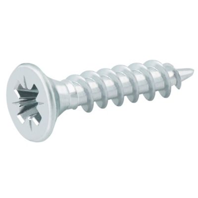 Vis à bois pozidriv tête fraisée 4x20 mm - 20 pièces