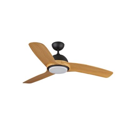 Ventilateur de plafond LED Hatto télécommande noir ?132 cm Colours