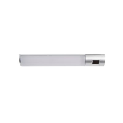 Réglette corner à détection LED Diall Noona argent 4,5W 30 cm IP20