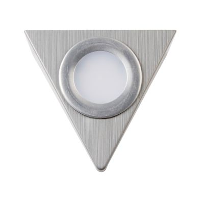 Spot LED raccordable Diall Huetter triangle chrome 2,5W IP20