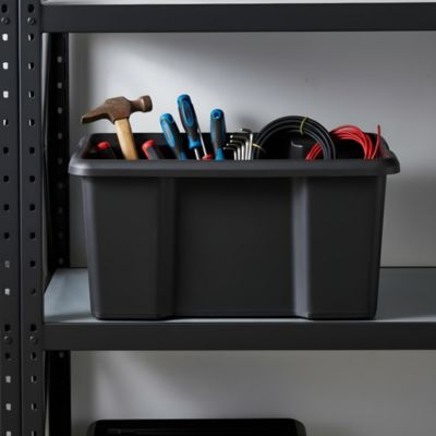 Boîte de rangement Fitty H. 29 5 cm x . 55 5 cm plastique