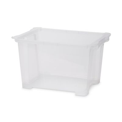 Boîte en plastique 15 L Kaze transparent