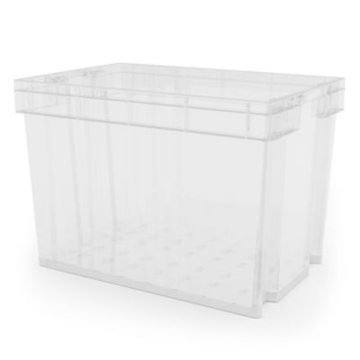 Boite en plastique Xago transparent 68 L (XL)