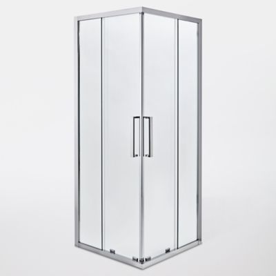 Accès d'angle circulaire Zilia transparente 90 cm 2/2