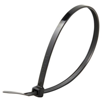 100 colliers de serrage en nylon Diall 4,8 x 250 mm noir