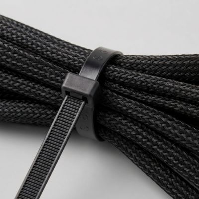 50 colliers de serrage en nylon Diall 7 5 x 400 mm - vue 2